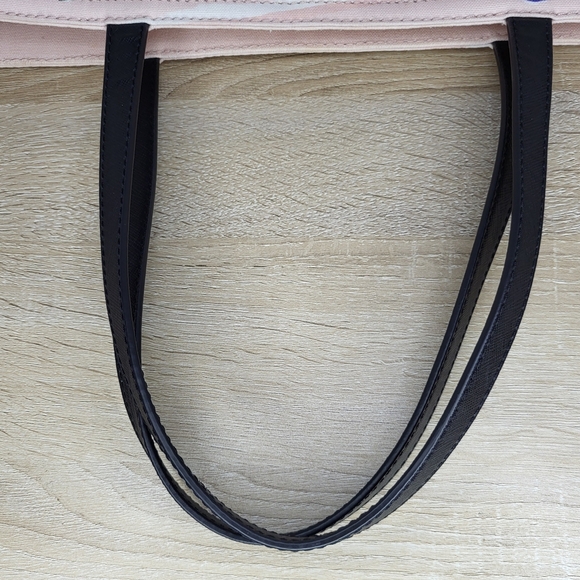 Kate Spade Cream and Black Whimsical Tote - Picture 8 of 16